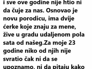 otac je ostavio moju majku kada je bila trudna sa mnom