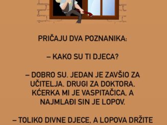 Pričaju dva poznanika: